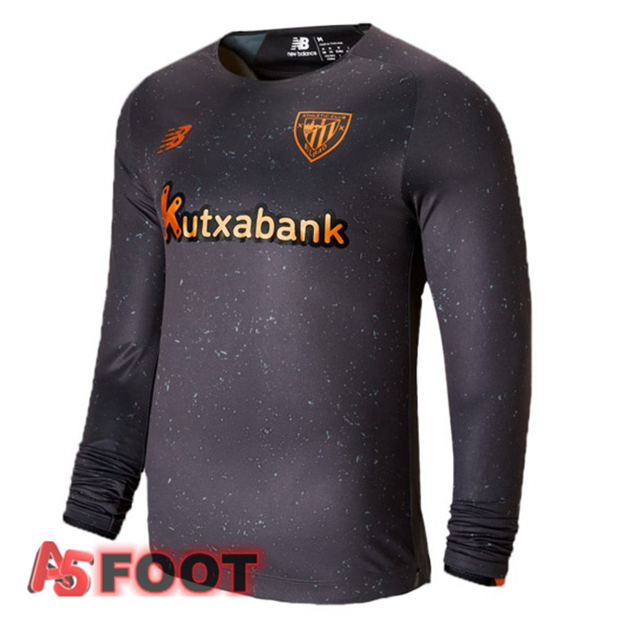 Maillot De Foot Athletic Bilbao Gardien de but Manche Longue Noir 21/22