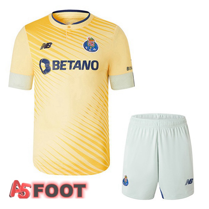 Maillot De Foot FC Porto Enfant Exterieur Jaune 22/23