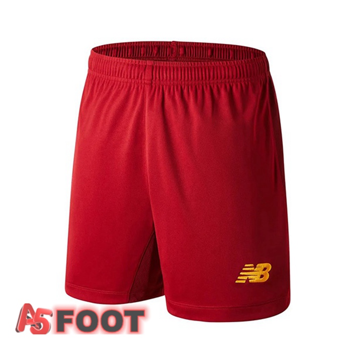 Short De Foot AS Roma Domicile Rouge 2022/2023