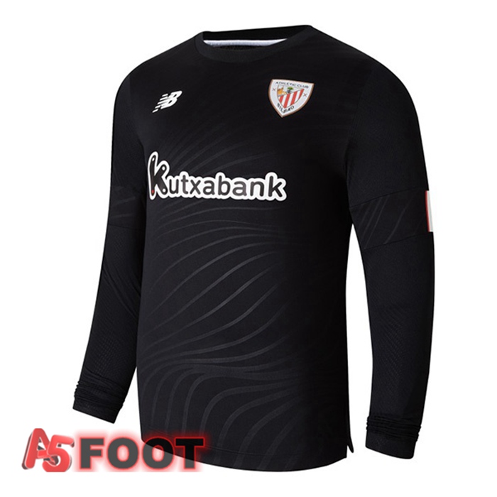 Maillot de Foot Athletic Bilbao Gardien de but Manche Longue Noir 2022/2023