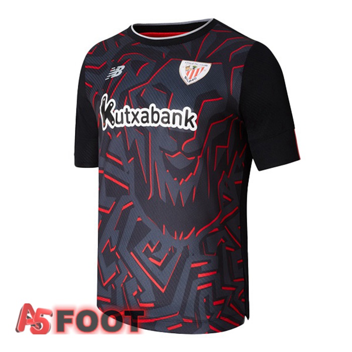 Maillot de Foot Athletic Bilbao Exterieur Noir 2022/2023
