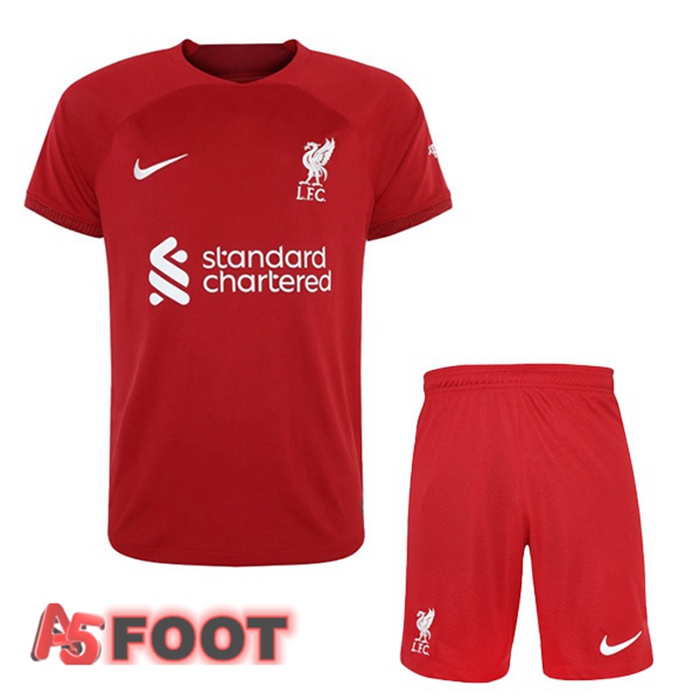 Maillot de Foot FC Liverpool Enfant Domicile Rouge 2022/2023