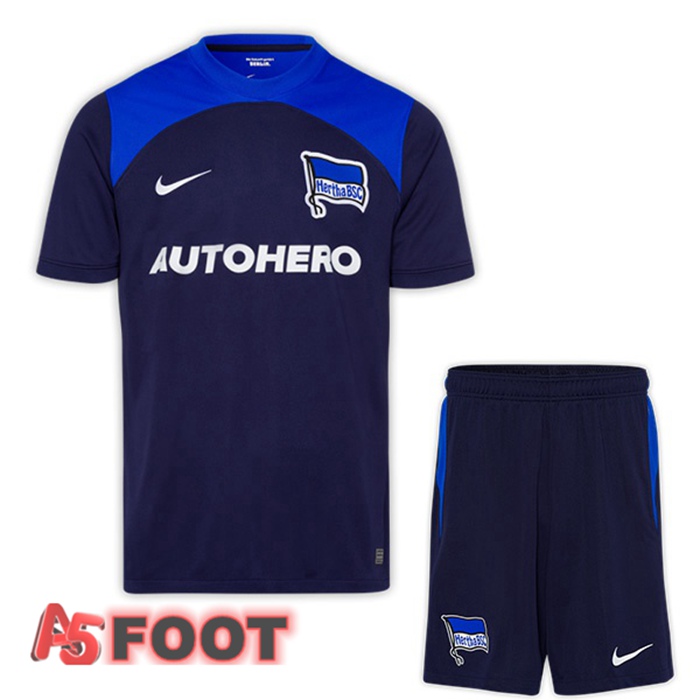 Maillot De Foot Hertha BSC Enfant Exterieur Bleu 22/23