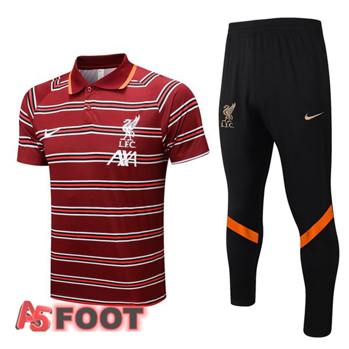 Ensemble Polo FC Liverpool + Pantalon Rouge 2022/2023
