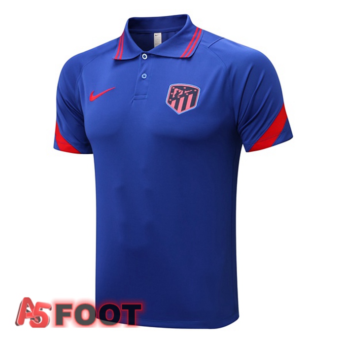 Polo Foot Atletico Madrid Bleu 2022/2023