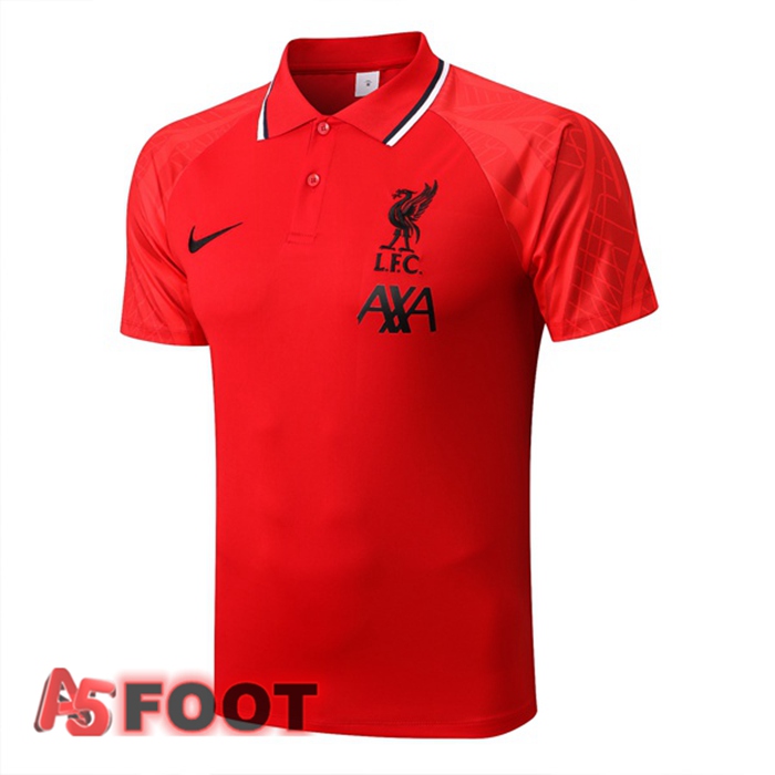 Polo Foot FC Liverpool Rouge 2022/2023