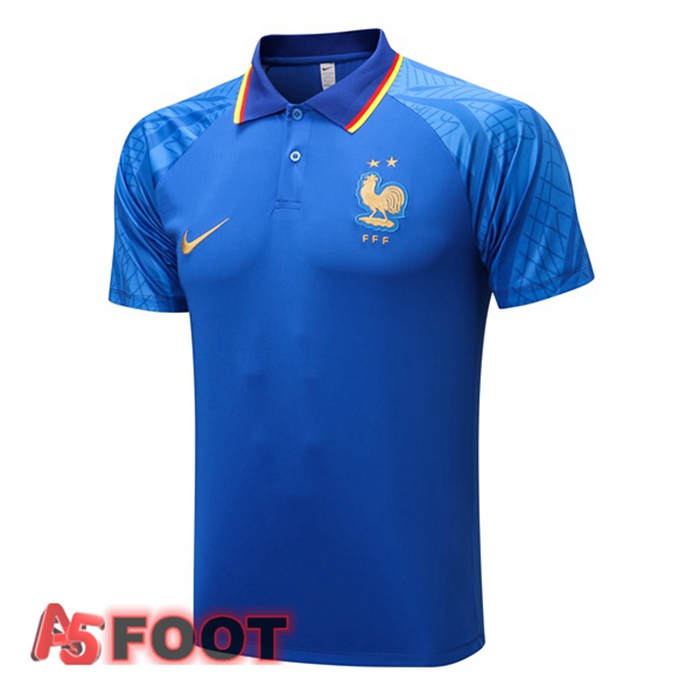 Polo Foot France Bleu 2022/2023