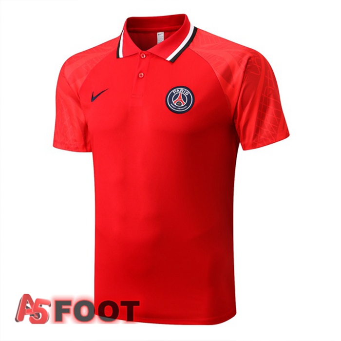 Polo Foot Paris PSG Rouge 2022/2023