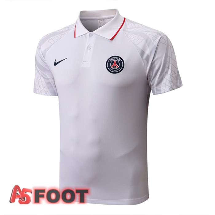Polo Foot Paris PSG Blanc 2022/2023