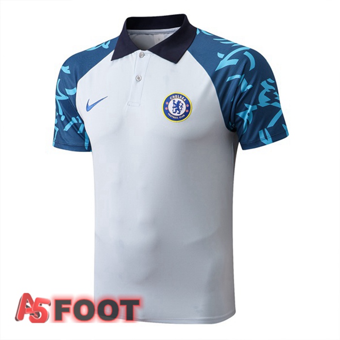 Polo Foot FC Chelsea Blanc 22/23