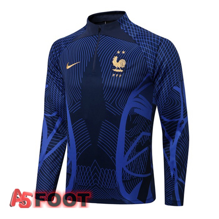 Training Sweatshirt France Bleu Royal 2022/2023