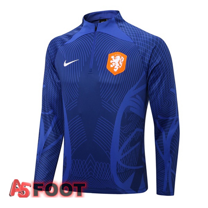 Training Sweatshirt Pays-Bas Bleu 2022/2023