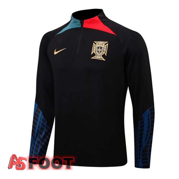 Training Sweatshirt Portugal Noir 2022/2023
