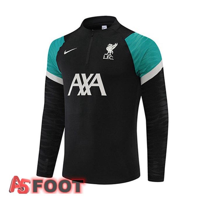 Training Sweatshirt FC Liverpool Noir Vert 2022/2023
