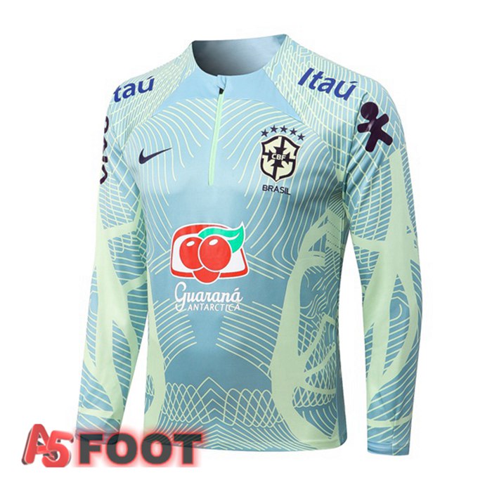 Training Sweatshirt Homme Bresil Vert 22/23