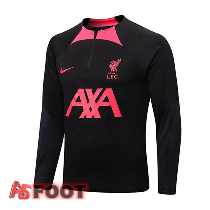 Training Sweatshirt Homme FC Liverpool Noir 22/23