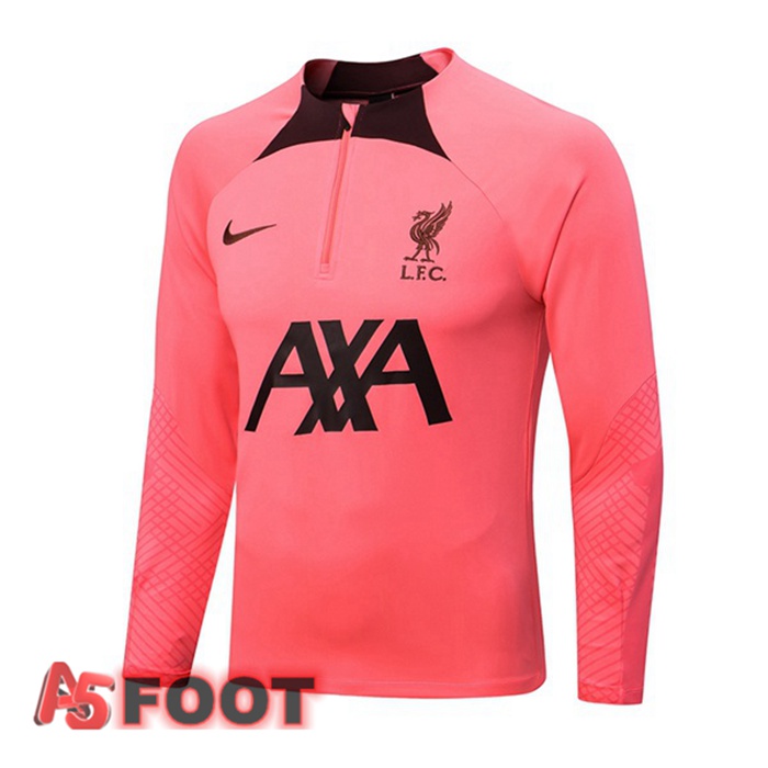 Training Sweatshirt Homme FC Liverpool Rose 22/23