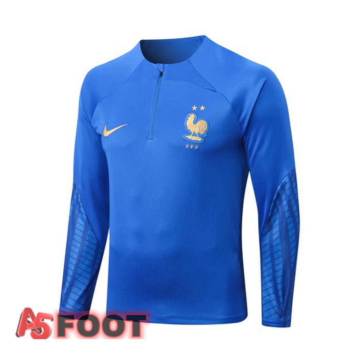 Training Sweatshirt Homme France Bleu 22/23