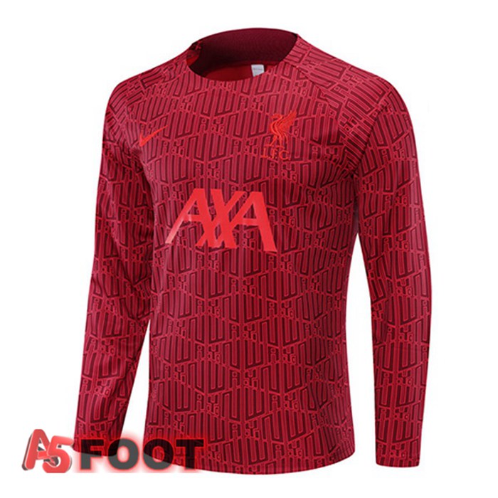 Training Sweatshirt Homme FC Liverpool Rouge 22/23