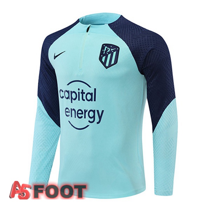 Training Sweatshirt Homme Atletico Madrid Bleu 22/23