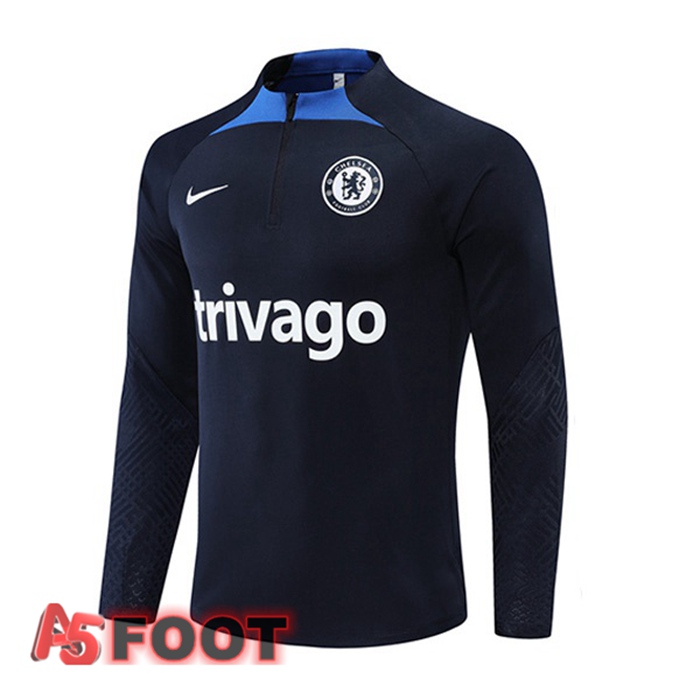 Training Sweatshirt Homme FC Chelsea Bleu Royal 22/23