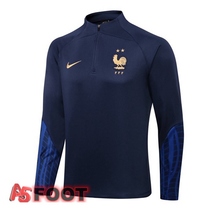 Training Sweatshirt France Bleu Royal 2022/2023