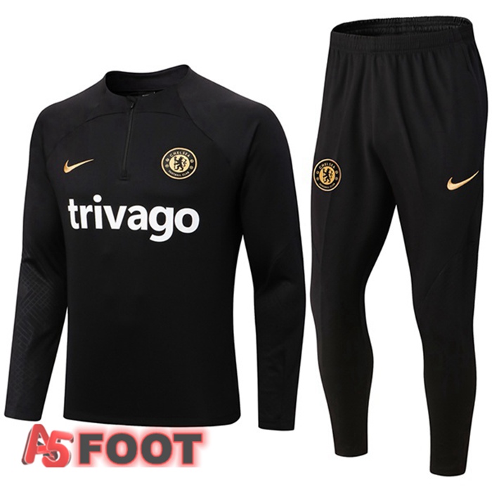 Survetement De Foot FC Chelsea Noir 22/23