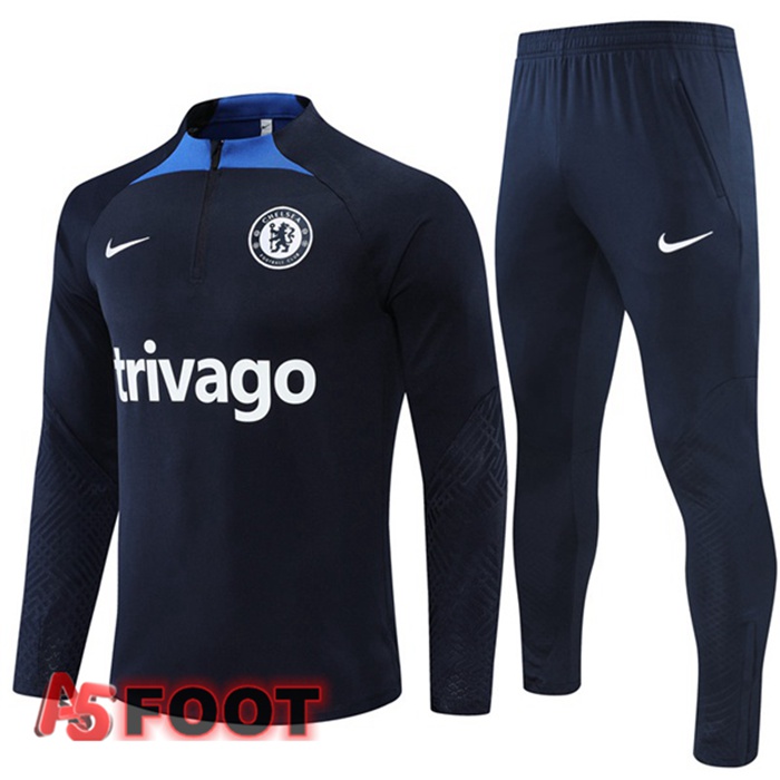 Survetement De Foot FC Chelsea Bleu Royal 22/23