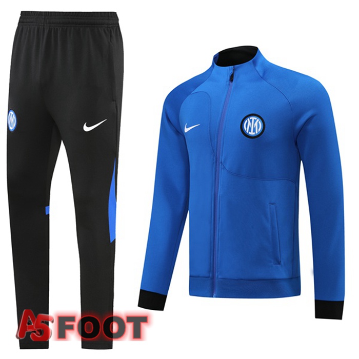 Ensemble Veste Survetement Inter Milan Bleu 2022/2023