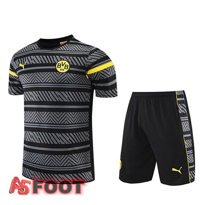 Ensemble Training T-Shirts FC Chelsea + Shorts Noir 2022/2023