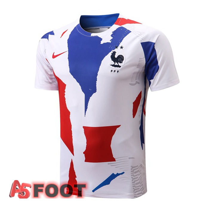 Training T-Shirts France Blanc 2022/2023