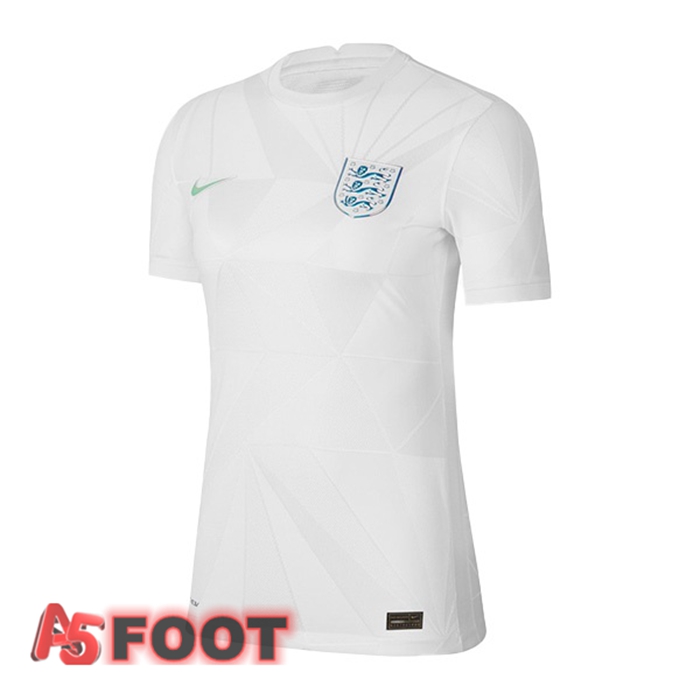 Maillot Foot Equipe de Angleterre Femme Domicile Blanc Euro Féminin 2022