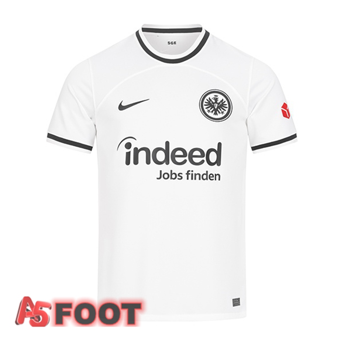 Maillot De Foot Eintracht Frankfurt Domicile Blanc 22/23