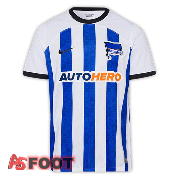 Maillot De Foot Hertha BSC Domicile Bleu Blanc 22/23