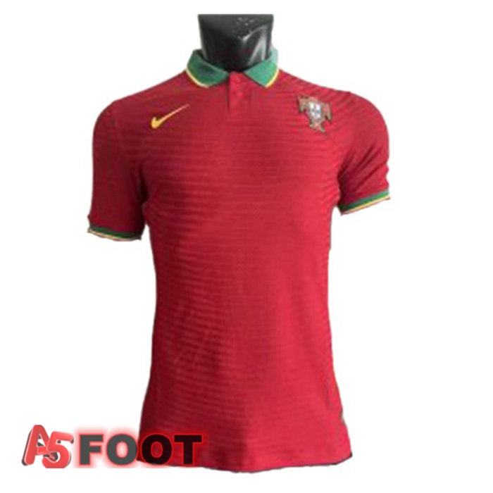 Maillot Foot Equipe de Portugal Domicile Rouge Version Fuite 2022/2023
