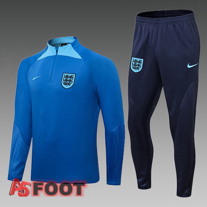 Survetement De Foot Angleterre Enfant Bleu 22/23