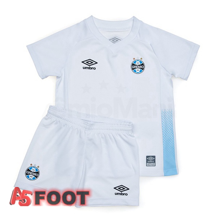Maillot de Foot Gremio Enfant Exterieur Blanc 2022/2023