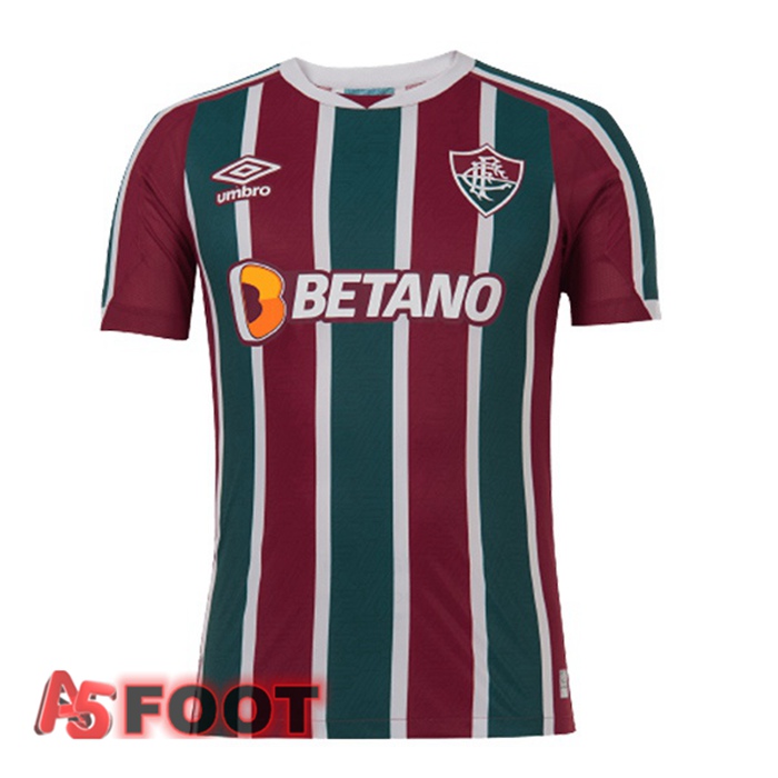 Maillot de Foot Fluminense Domicile Vert Rouge 2022/2023