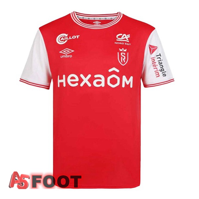Maillot De Foot Stade de Reims Domicile Rouge 22/23