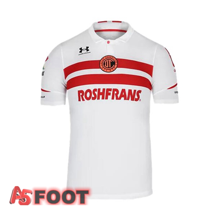 Maillot Deportivo Toluca Exterieur Blanc 2021/22