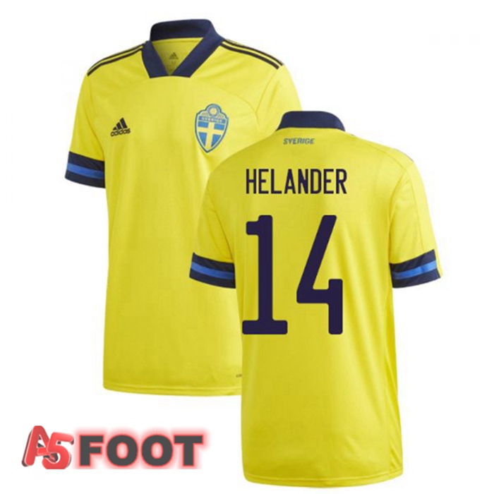 Maillot Equipe de Suede (HELANDER 14) Domicile 2020/2021