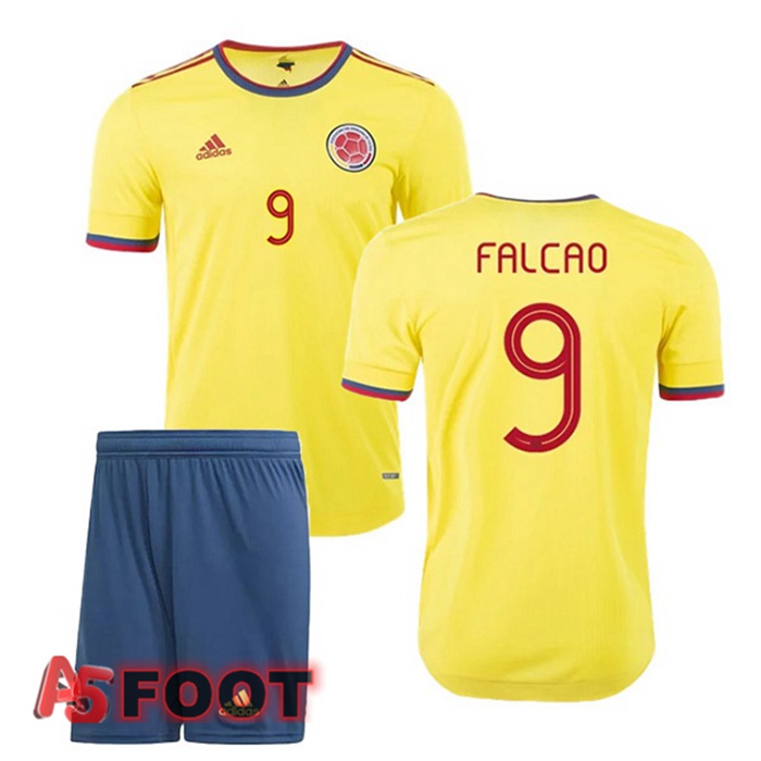 Maillot Equipe de Colombie (FALCAO 9) Enfant Domicile 2020/2021