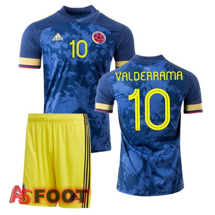 Maillot Equipe de Colombie (VALDERRAMA 10) Enfant Exterieur 2020/2021