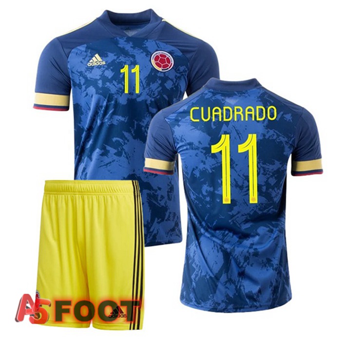 Maillot Equipe de Colombie (CUADRADO 1) Enfant Exterieur 2020/2021