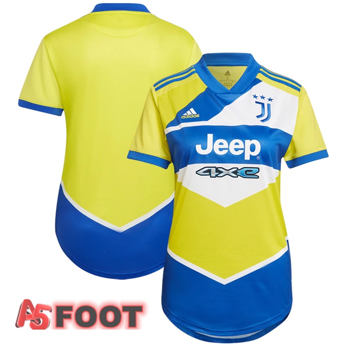 Maillot De Foot Juventus Femme Third Jaune 2021/2022