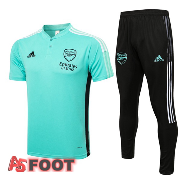 Polo de Foot Arsenal + Pantalon Vert 2021/2022