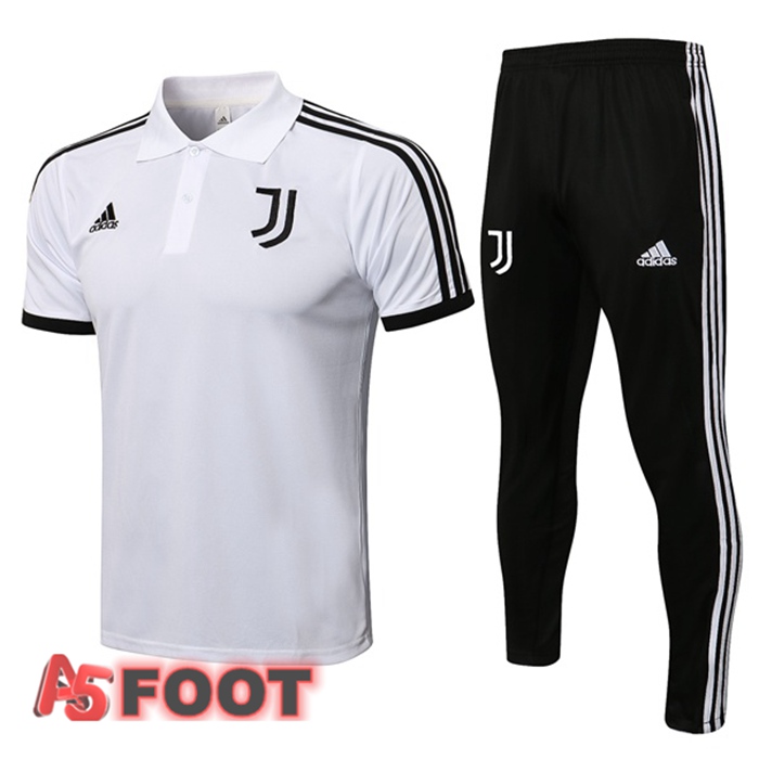 Polo de Foot Juventus + Pantalon Blanc 2021/2022