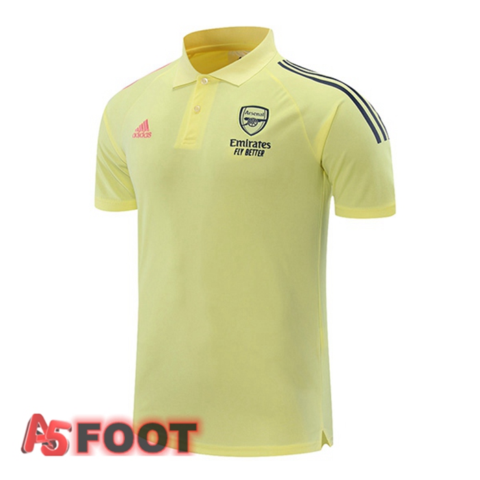 Polo de Foot Arsenal Jaune 2021/2022