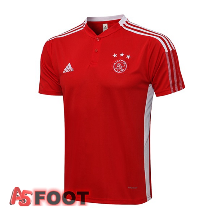Polo de Foot AFC Ajax Rouge 2021/2022