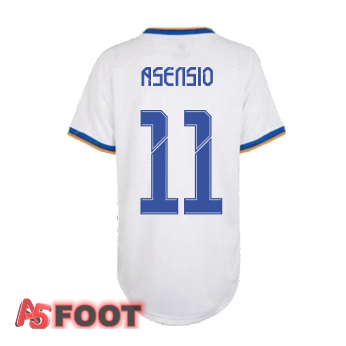 Maillot Real Madrid (ASENSIO 11) Femme Domicile Blanc 2021/2022